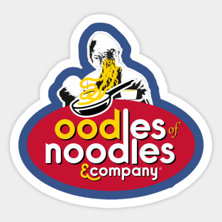 OODles of noodles... Sticker